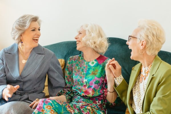 Elison Park | Senior women laughing